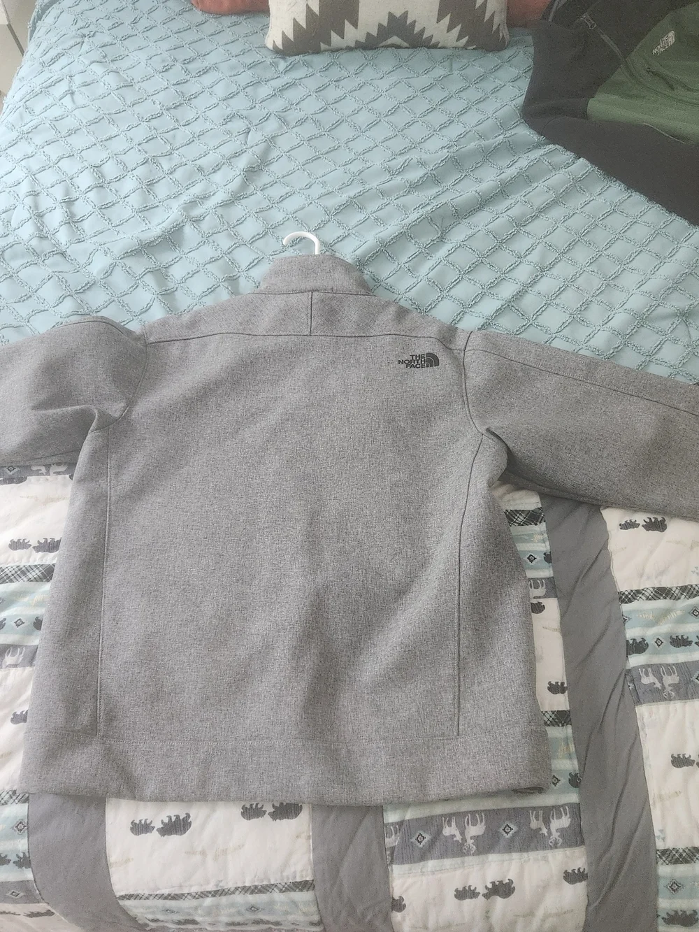 The North Face Men's Heather Gray Full-Zip Performance Jacket
